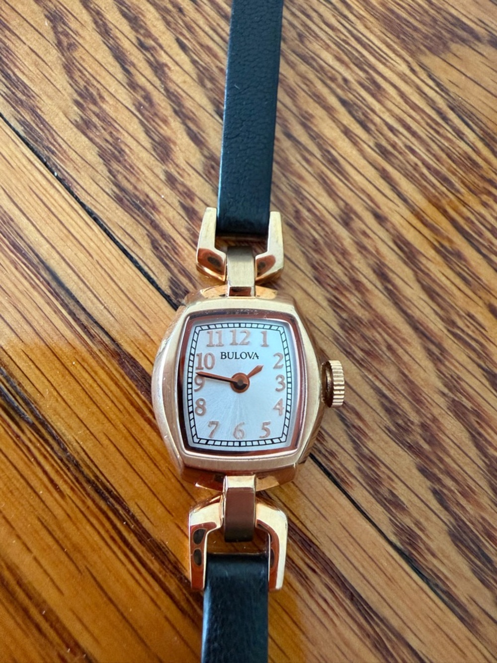 Bulova Classic Rose Gold Tone Watch